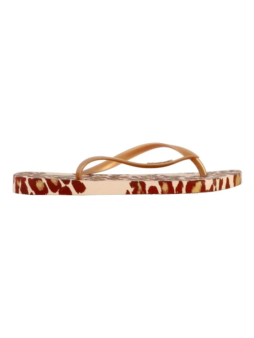 Tong à Enfiler Ipanema Animale Print III Beige