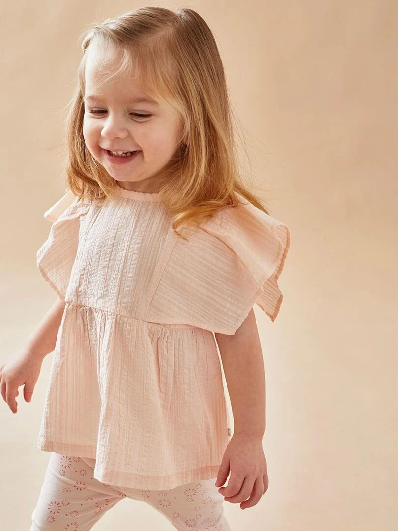 Set blouse + legging à imprimé clair Noukie's Rose