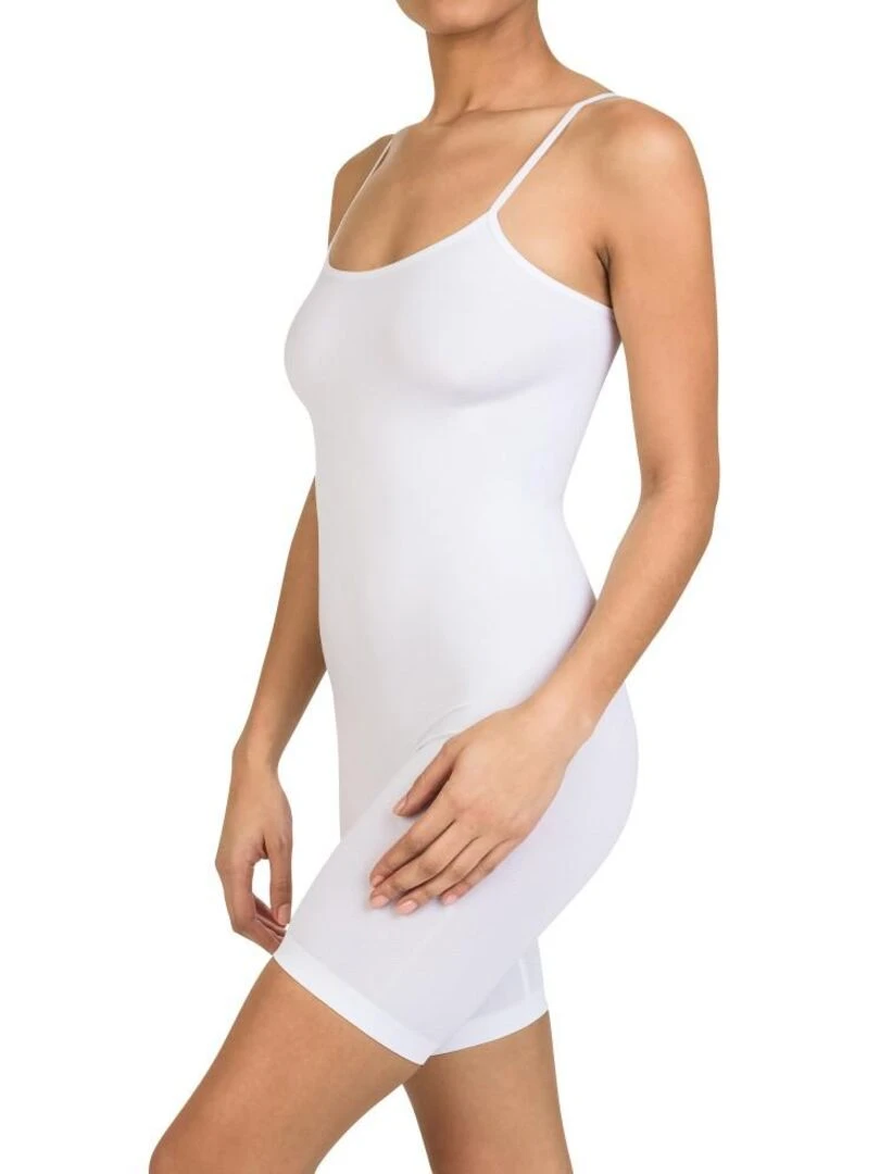 Combi short amincissante So Slim   Blanc