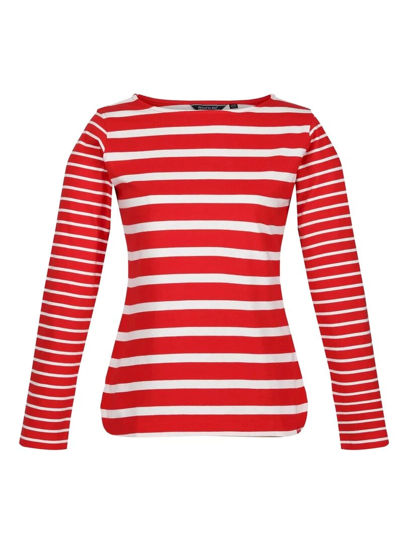 Regatta T shirt FARIDA Blanc Rouge
