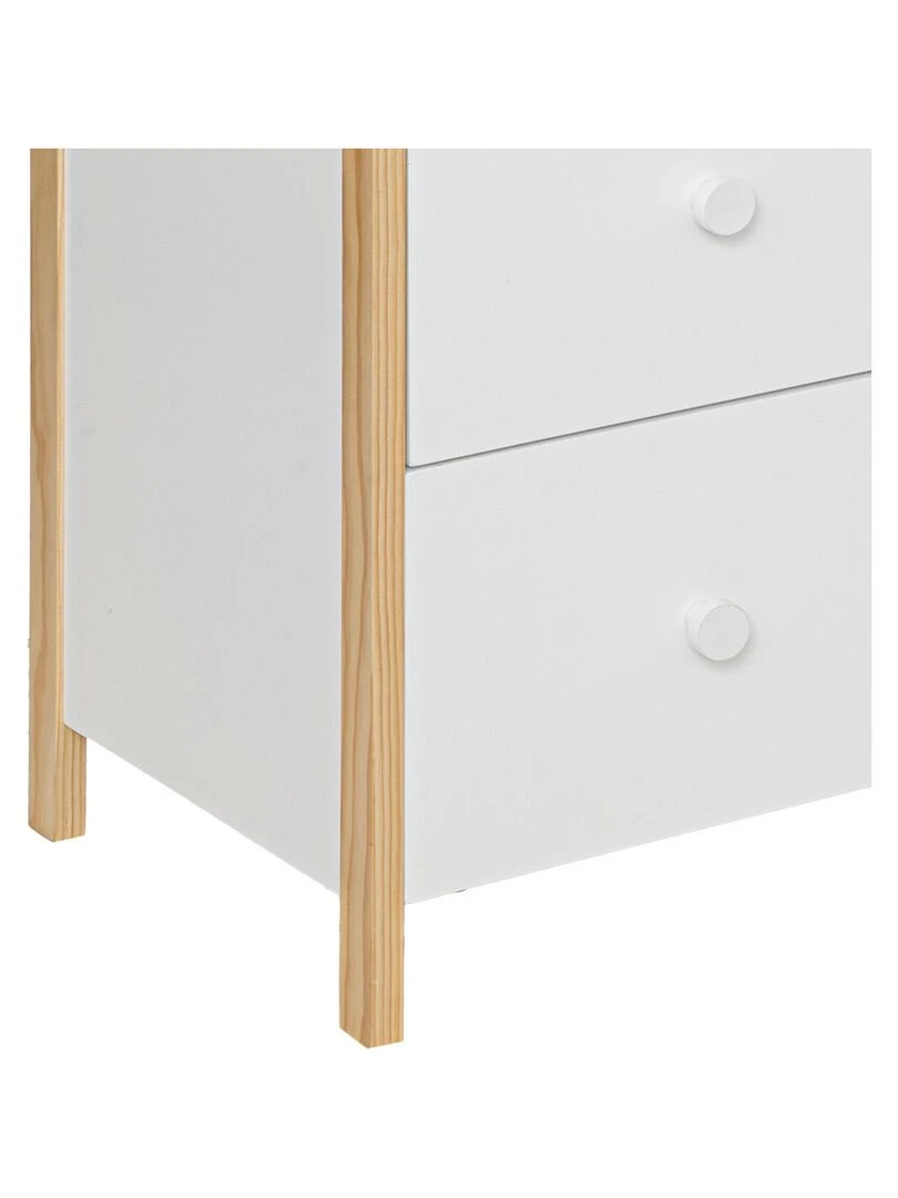 Commode blanche pour enfant Blanc