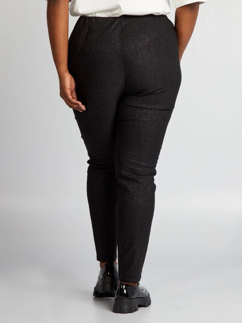 Pantalon pailleté   noir
