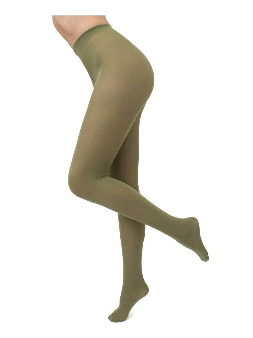 Giulia   Samba 40den (Multipack) Opaque Collant   Olive   M   Vert olive
