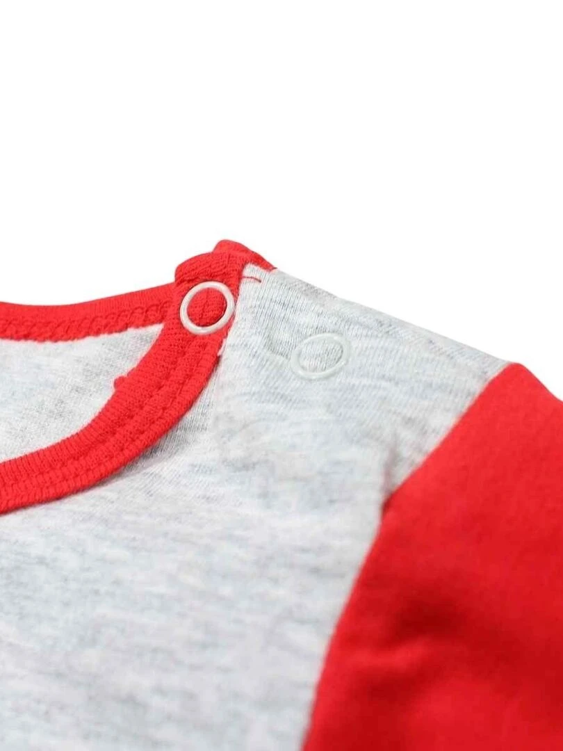 Disney   Ensemble ​​T shirt short bébé garçon Imprimé Le Roi Lion   Rouge