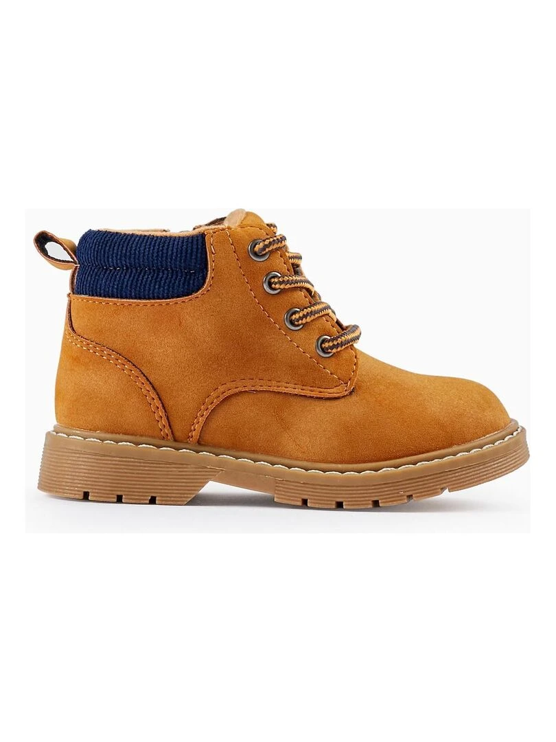 Bottes pour bébé garçon LITERATURE CLUB Beige foncé