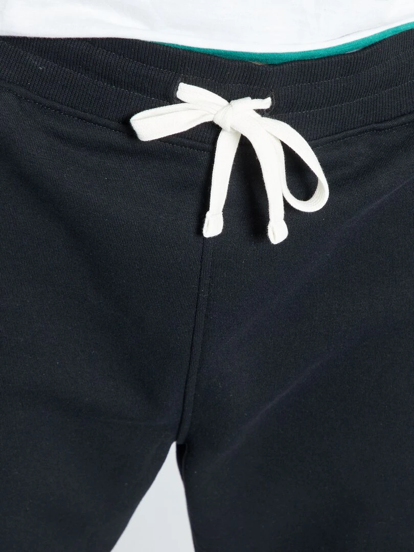 Pantalon en molleton  L36 +1m90   noir