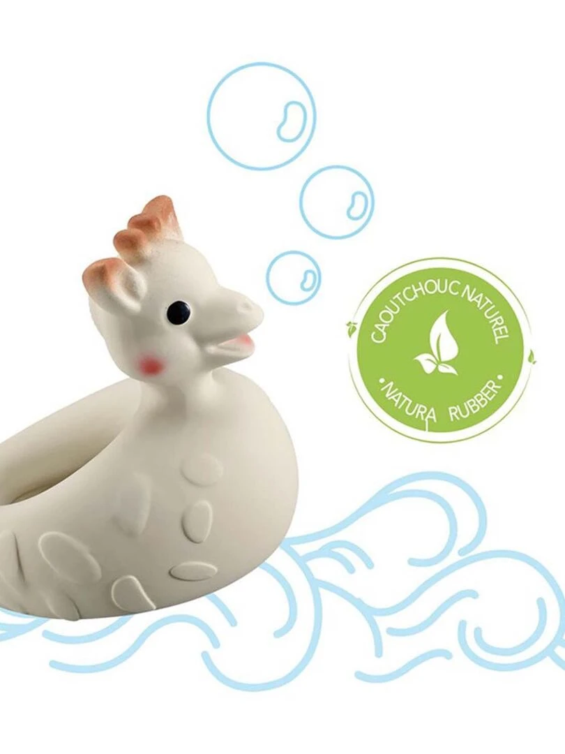 Jouet de bain Sophie la girafe So'pure   Ecru