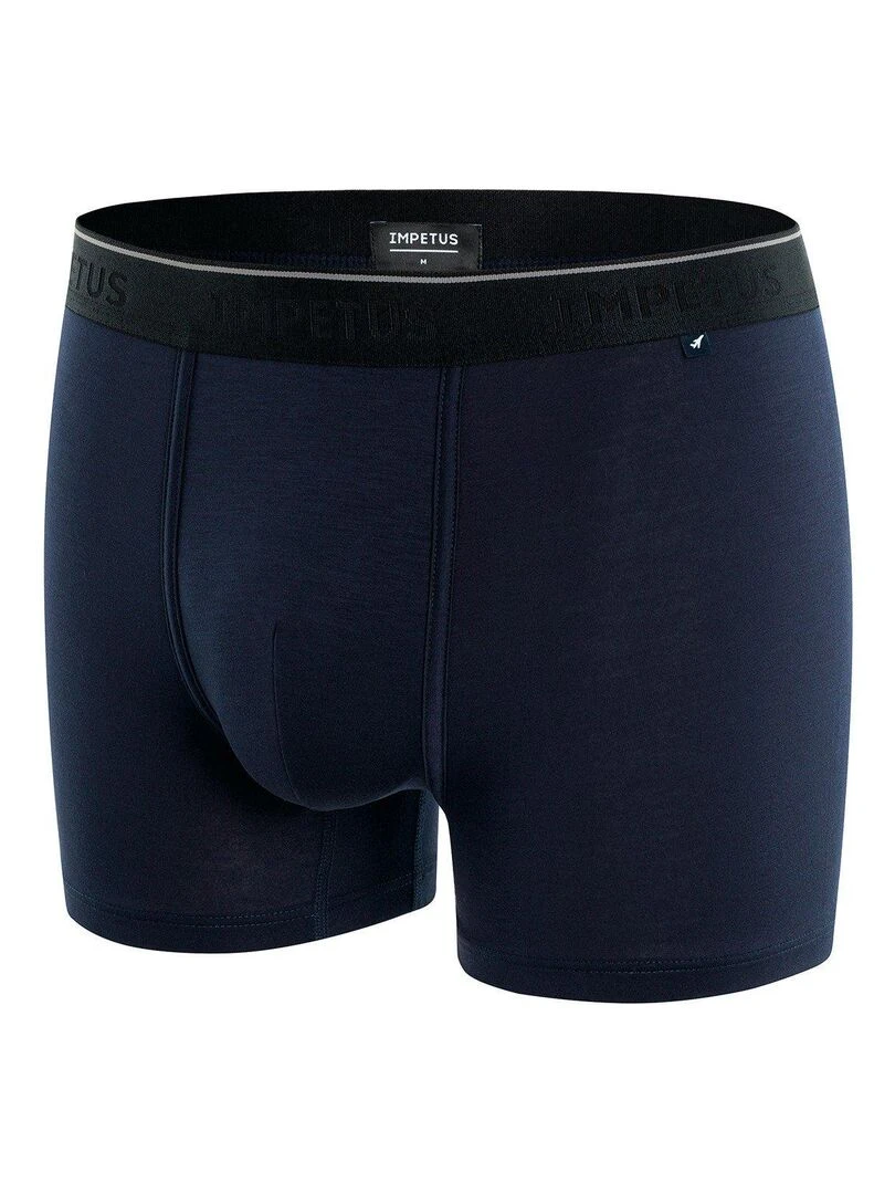 Boxer en fibre lyocell Travel   Bleu