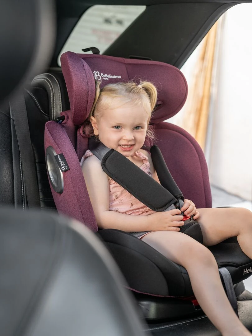 BEBELISSIMO   Siège auto Isofix   pivotant 360 °  groupe 0+/1/2/3   (0 36kg)   Hellios   noir /noir   Noir