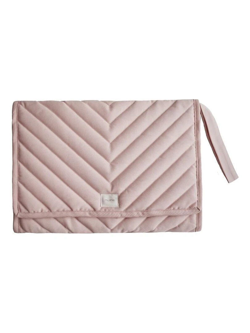 Tapis à langer nomade Blush Rose