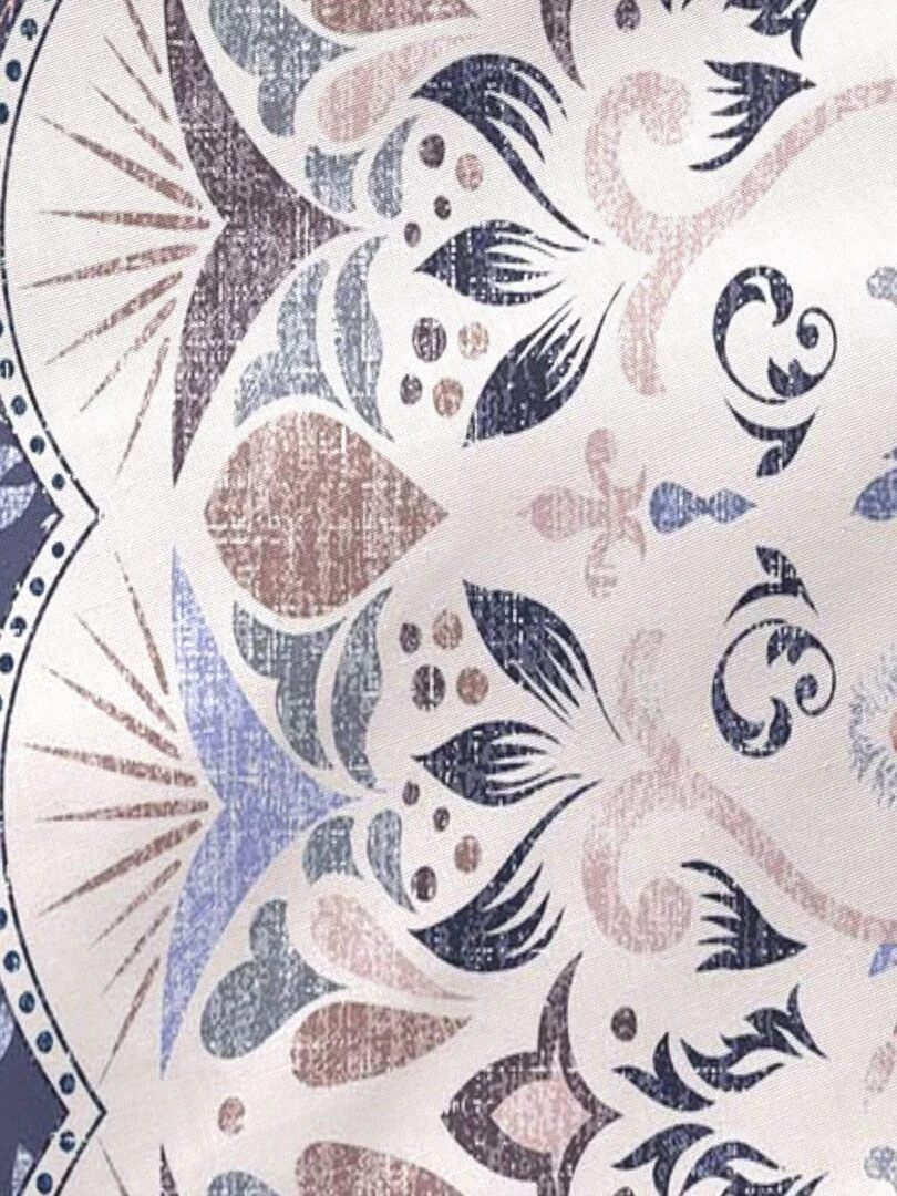 Housse de coussin Ibiza "Happyfriday"   Blanc