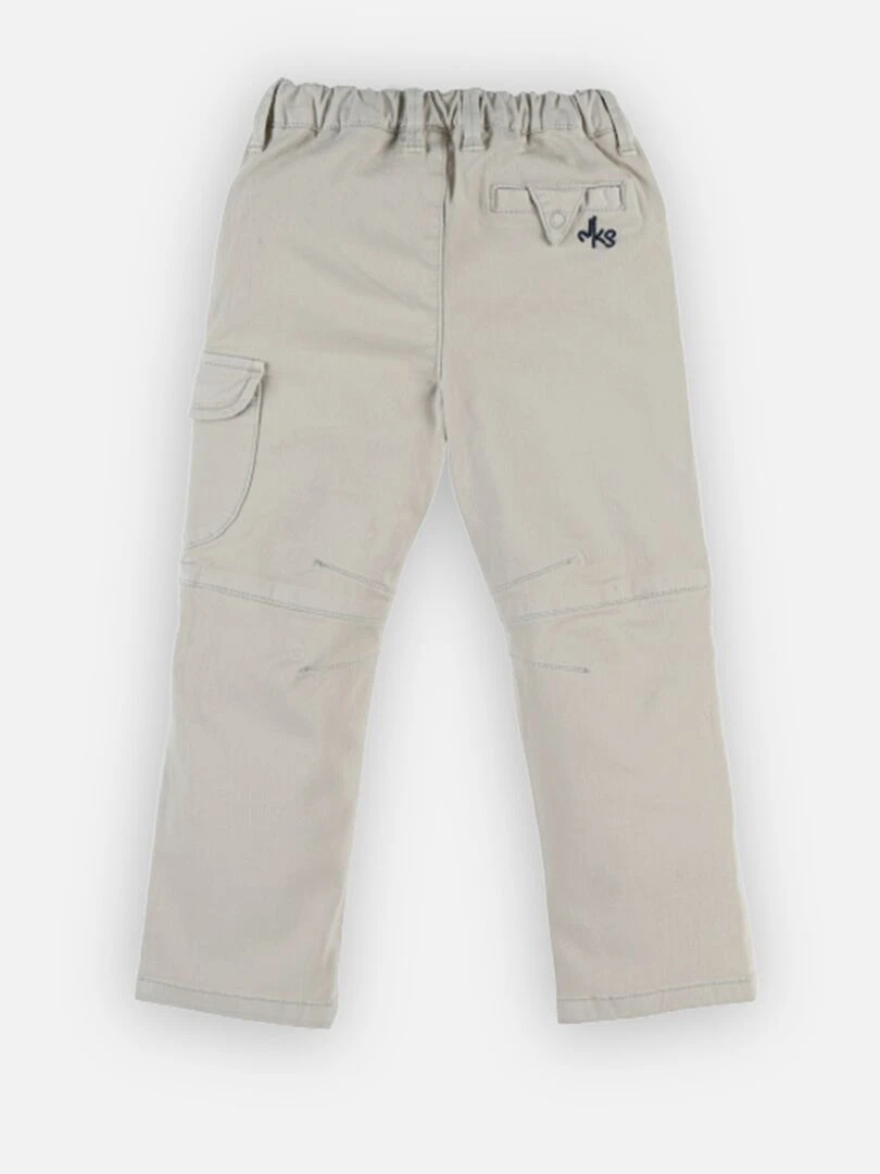 Pantalon 2 en 1 en twill  sable   Noukie's   Beige