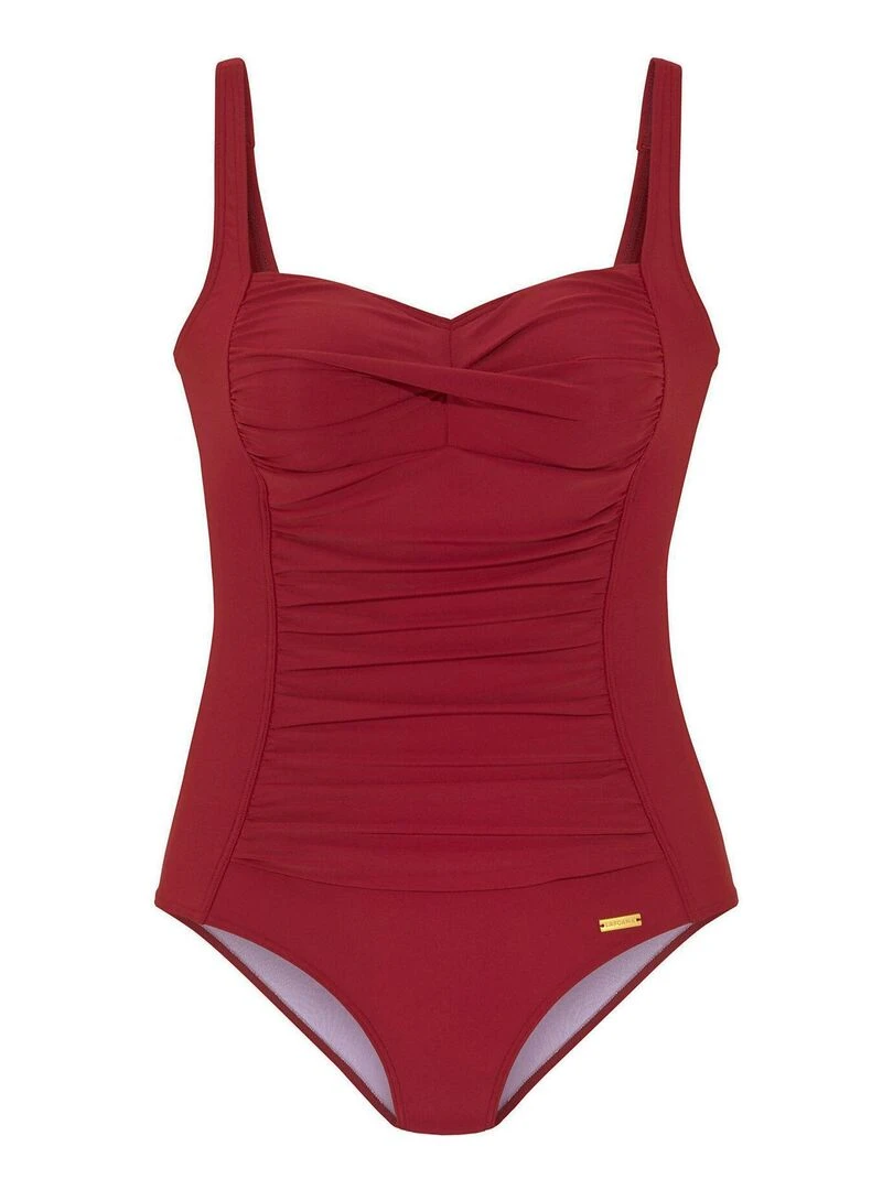 Maillot de bain amincissant 1 pièce TK 5 B à E   Rouge