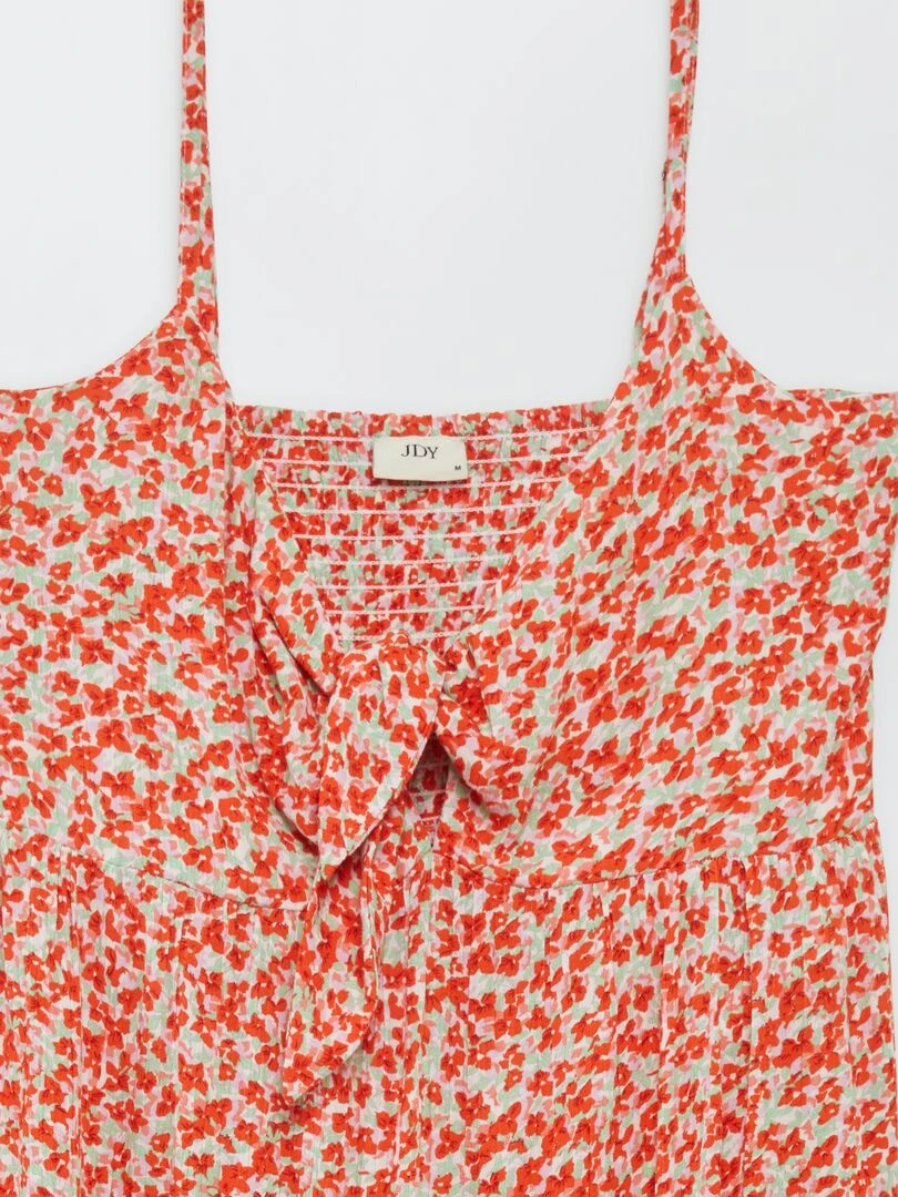 Robe longue imprimée à fleurs 'JDY'   Rose
