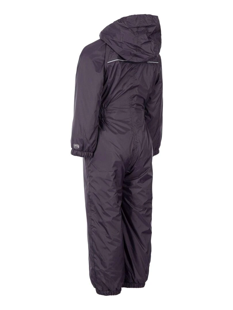 Trespass Dripdrop Combinaison imperméable unisexe Gris foncé