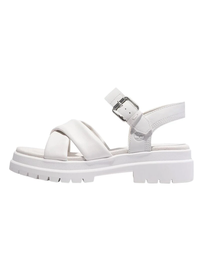 Sandales Cuir Timberland London Vibe Blanc