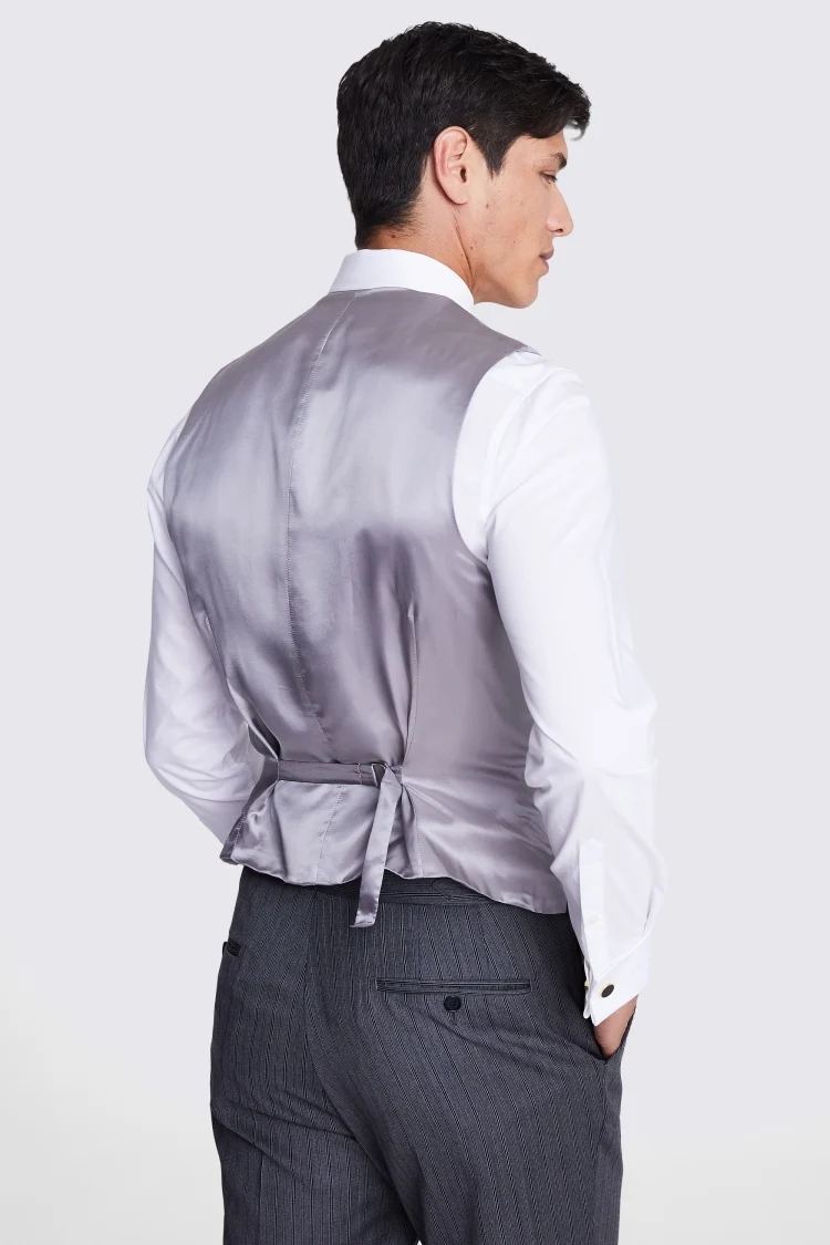Tailored Fit Sky Morning Waistcoat   Buy Online at Moss