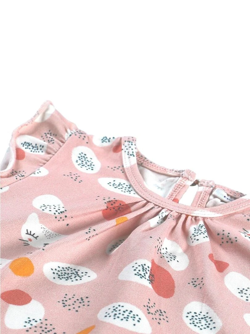 T shirt manches courtes   Noukie's   Rose