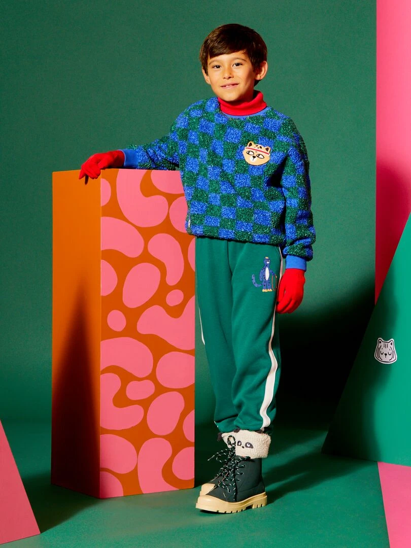 Tablier enfant Saturne   Gris