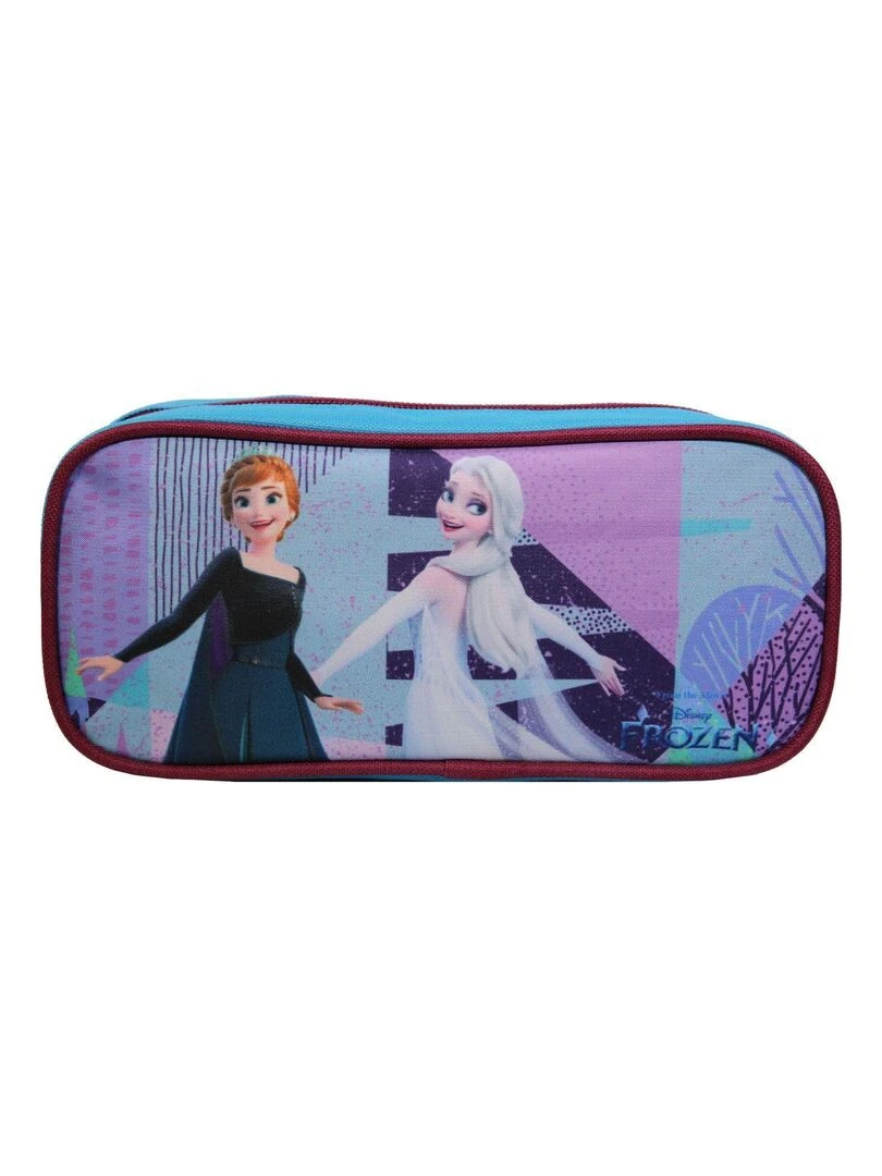 BAGTROTTER Trousse scolaire rectangulaire Disney La Reine Des Neiges / Frozen Multicolore Multicolore