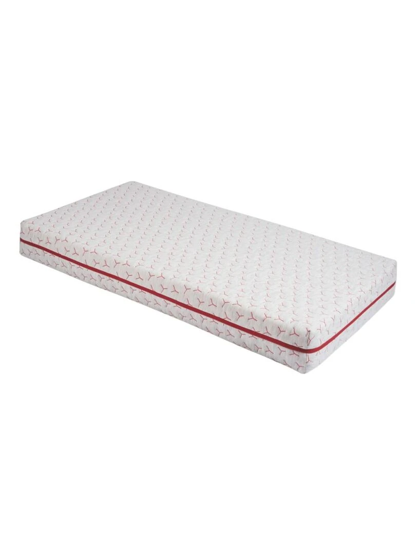Matelas bébé Évolutif déhoussable   70cm x 140cm x 12cm   Blanc