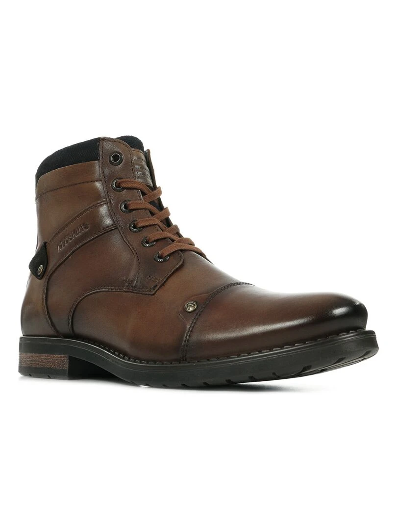 Bottines Nervous   Marron