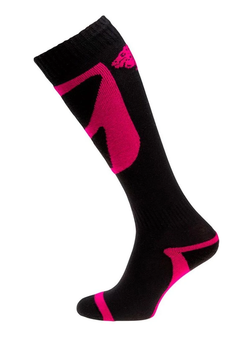 Iguana Chaussettes de ski TANAS Noir Rouge