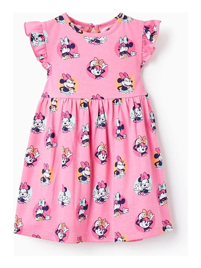 Robe en coton pour bébé fille 'Minnie Mouse' MINNIE Rose