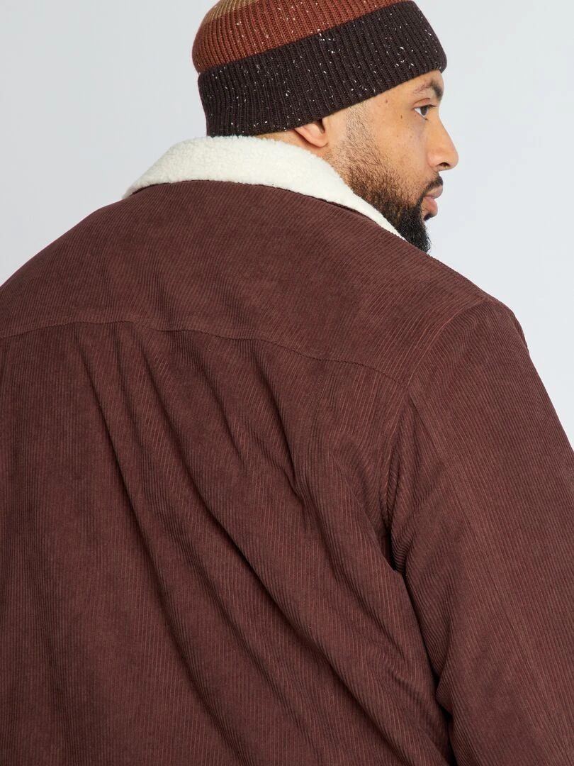 Blouson style aviateur   Marron
