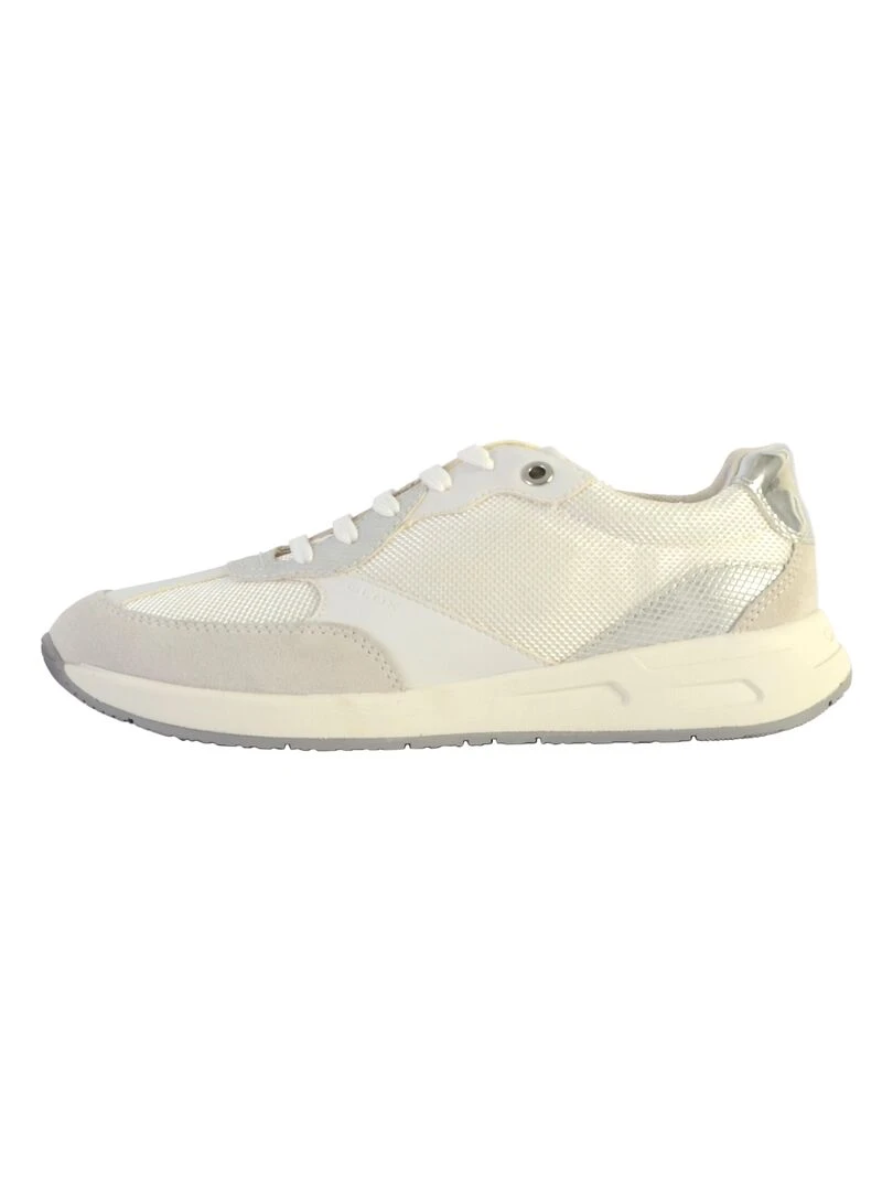 Basket Cuir Geox Bulmya Blanc