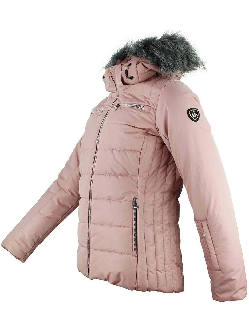 Doudoune de ski femme ASALPO   PEAK MOUNTAIN   Rose
