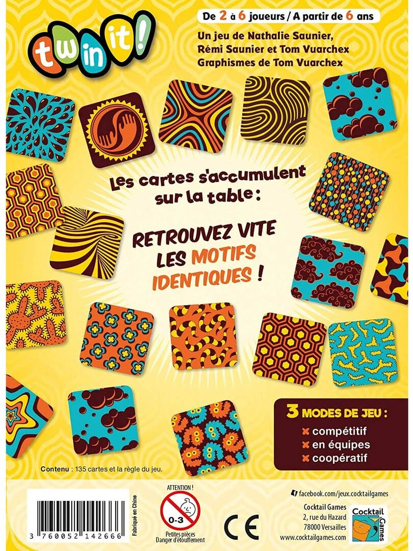 Jeux D Observation Twin It   N/A