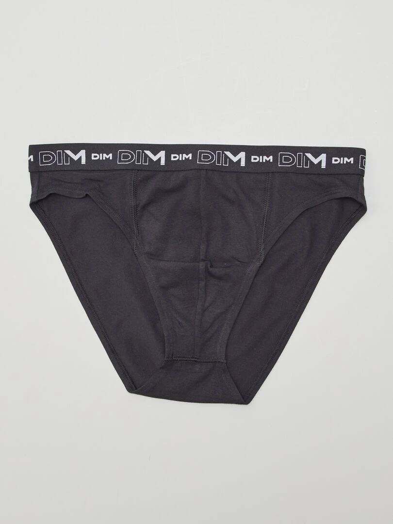 Lot de 3 slips 'Dim'   Noir