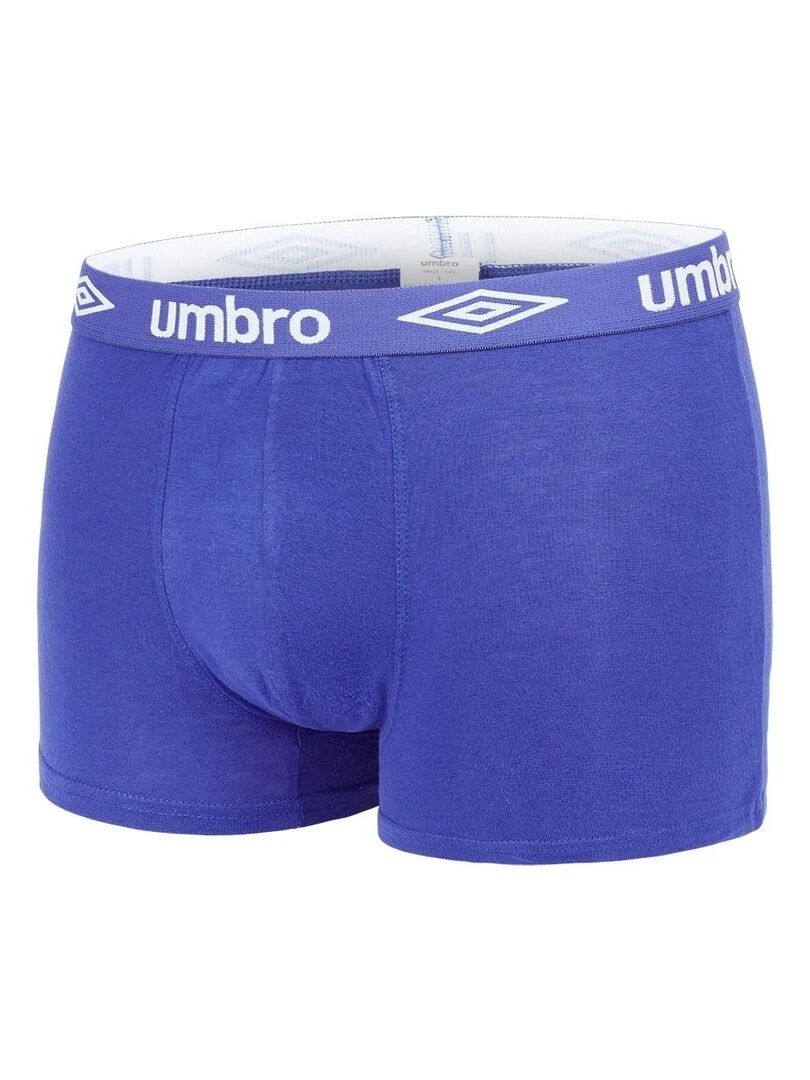 Lot de 4 boxers en coton homme Classic Umbro   Noir