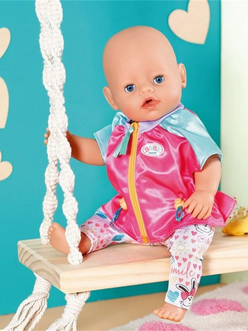 Baby born Tenue de loisirs rose 43cm N/A