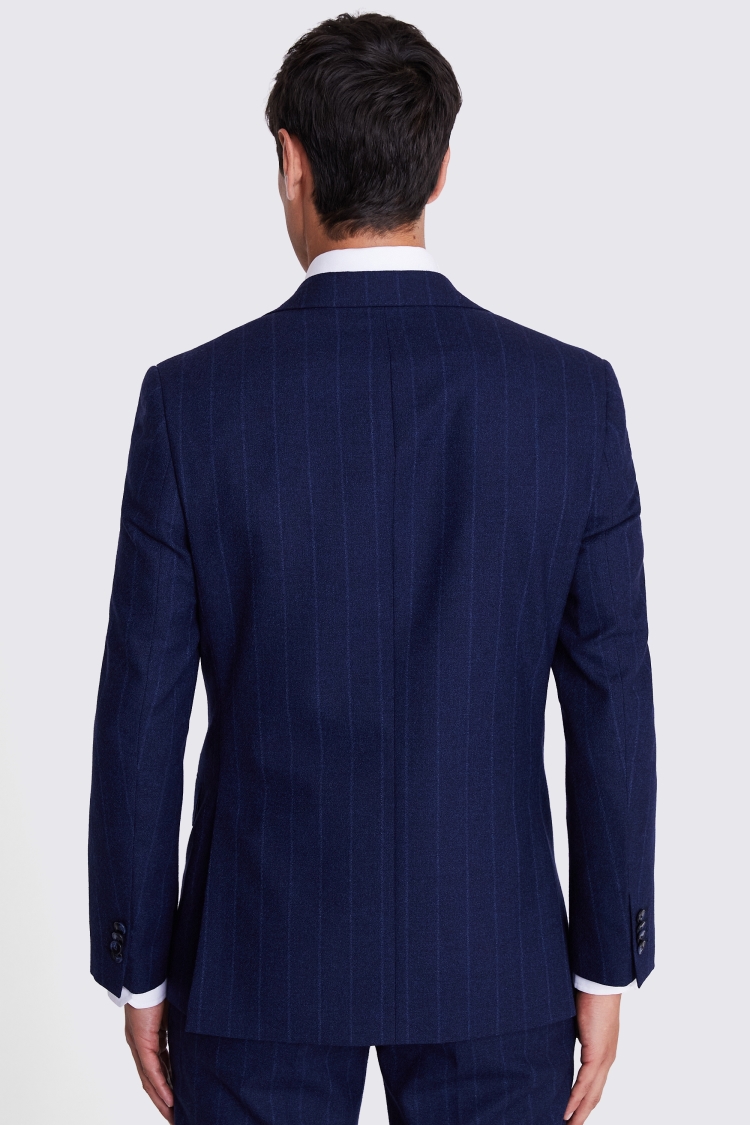 Ted Baker Tailored Fit Navy Check Jacket    Buy Online at Moss