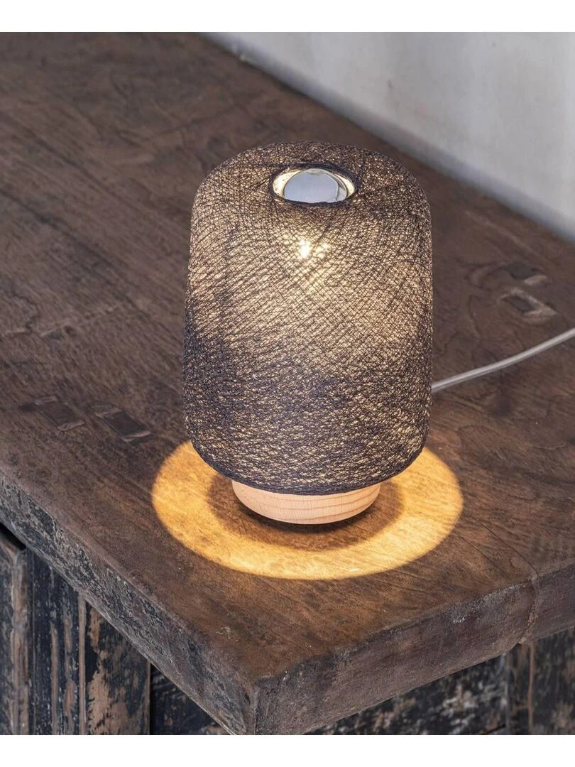 Lampe à poser Madison gris anthracite