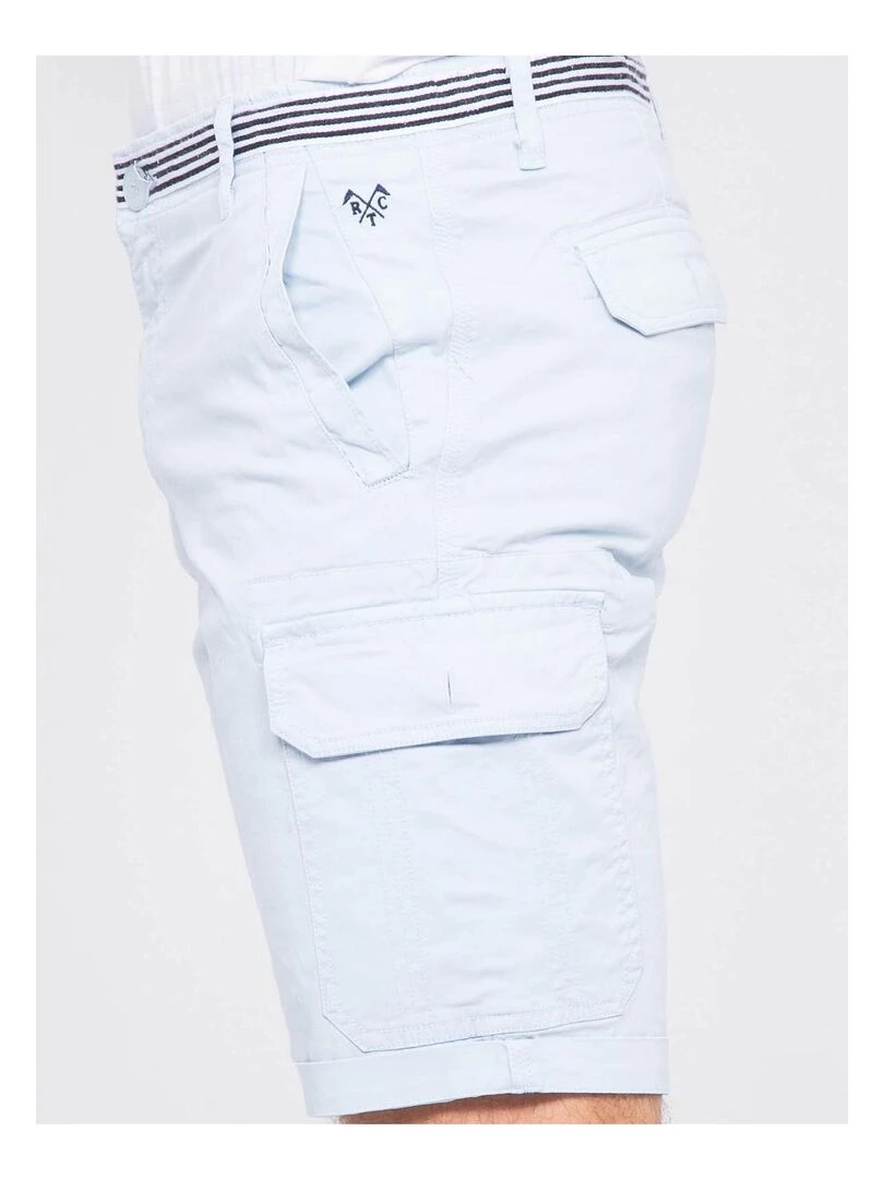 Bermuda battle slim BIZZO   Bleu ciel
