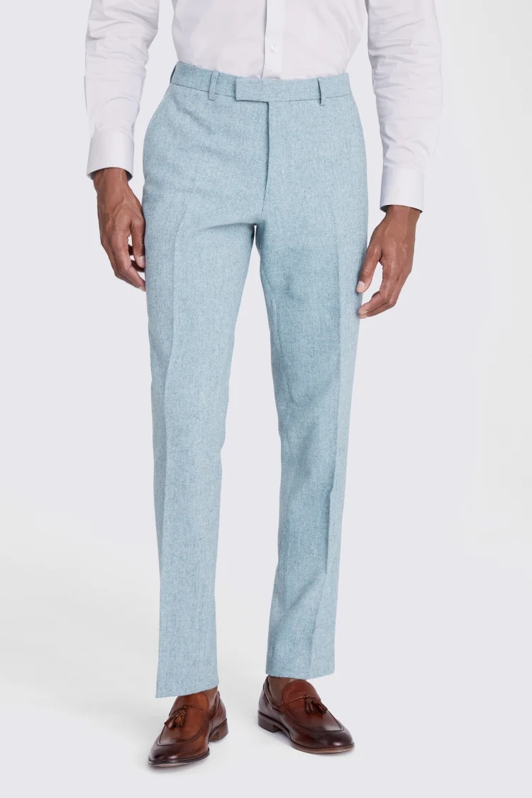 Tailored Fit Royal Blue Performance Trousers   Buy Online at Moss