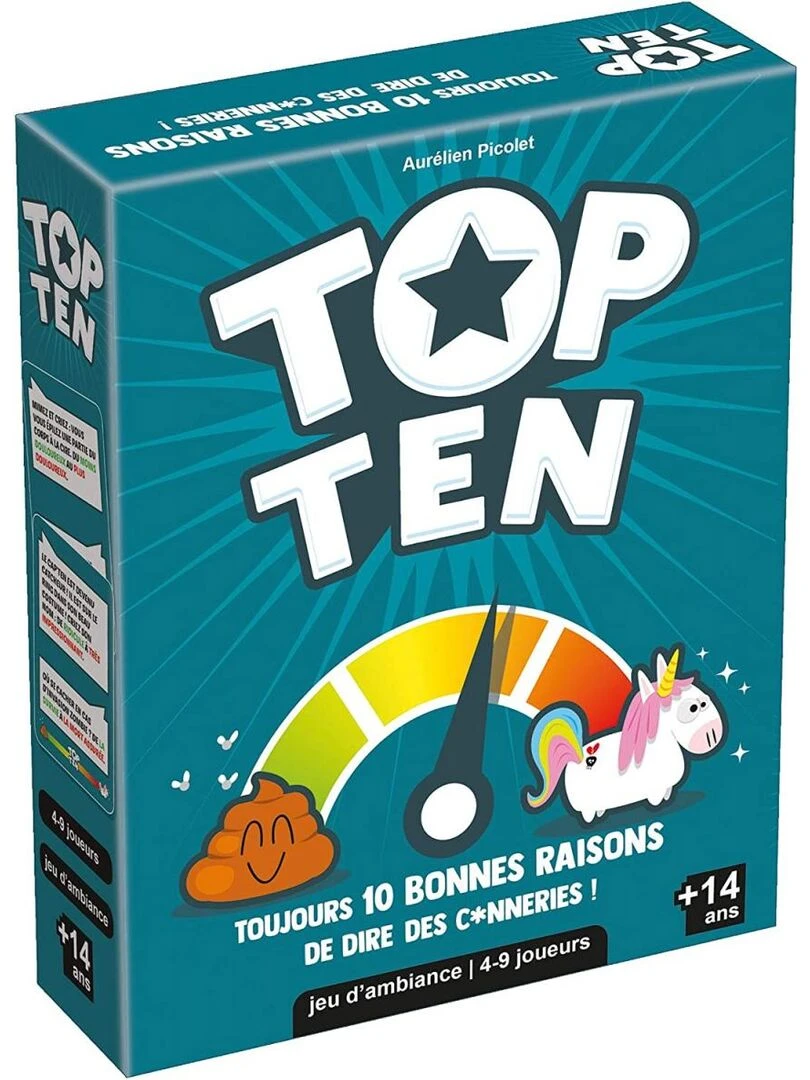 Jeu de société famille Top Ten N/A