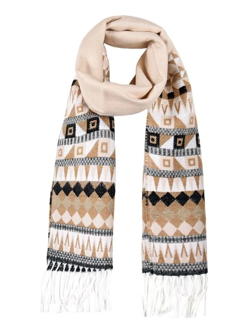 Echarpe Micmacs Fabriqué en France Beige