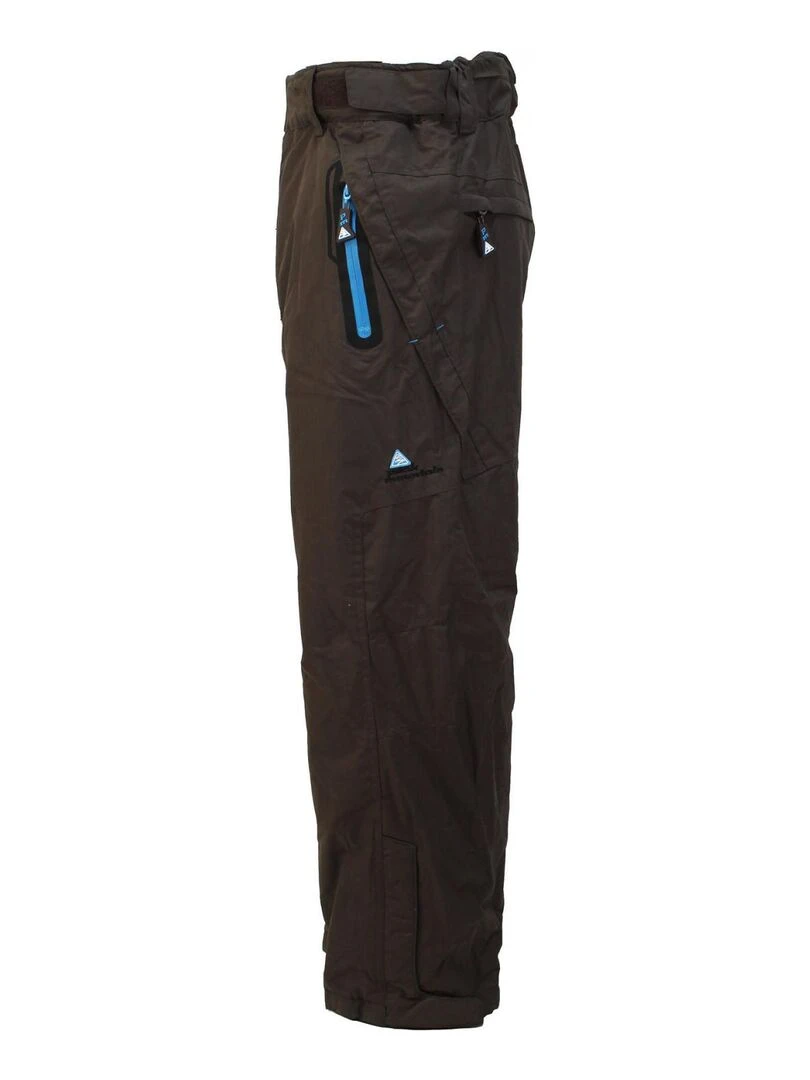 Pantalon de ski garçon EDAL   PEAK MOUNTAIN   Marron