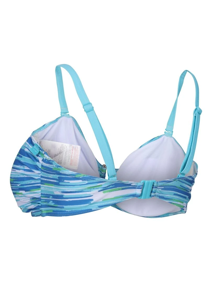 Regatta   Haut de maillot de bain ACEANA   Bleu Vert Blanc