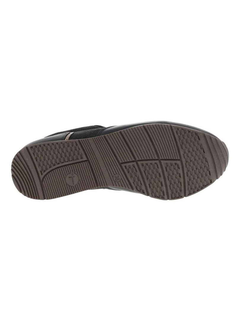 TAMARIS   Baskets talon plat   Noir