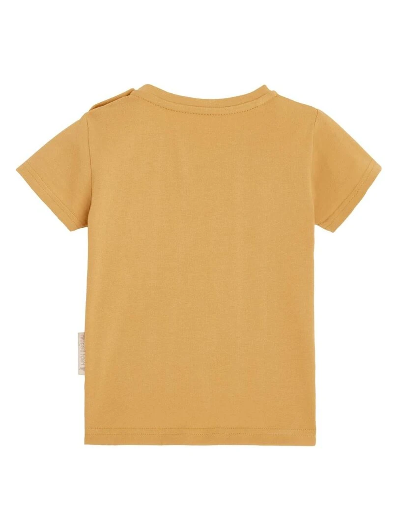 T shirt manches courtes mixte Beige sable