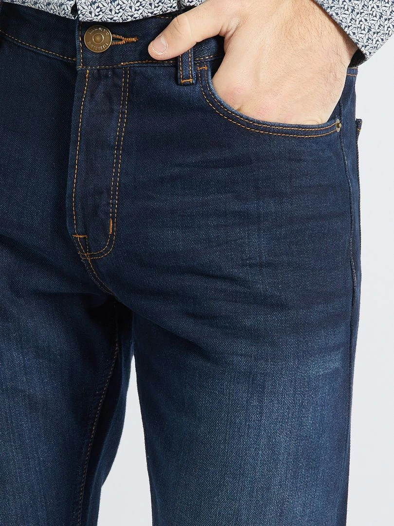 Jean regular   L32   bleu indigo