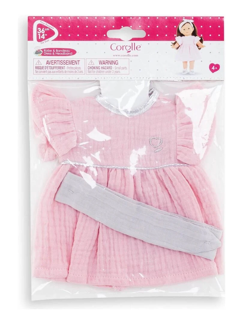 Robe et Bandeau pour poupée ma Corolle N/A