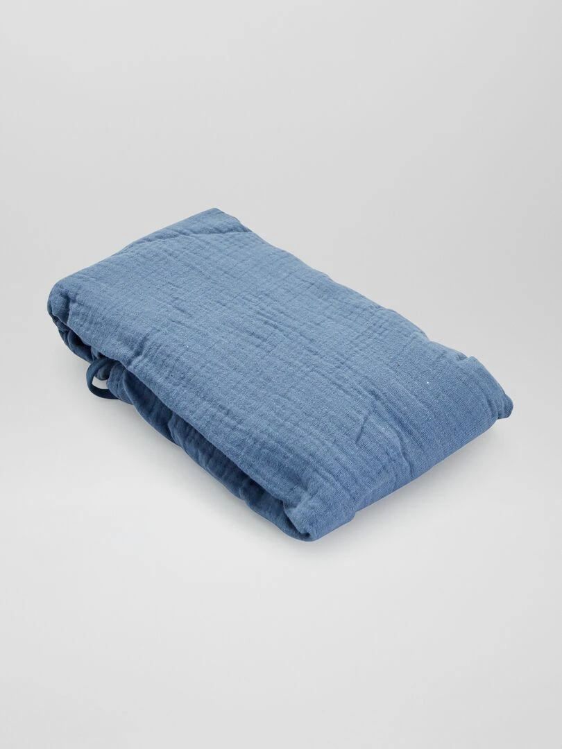 Housse de matelas à langer   Bleu