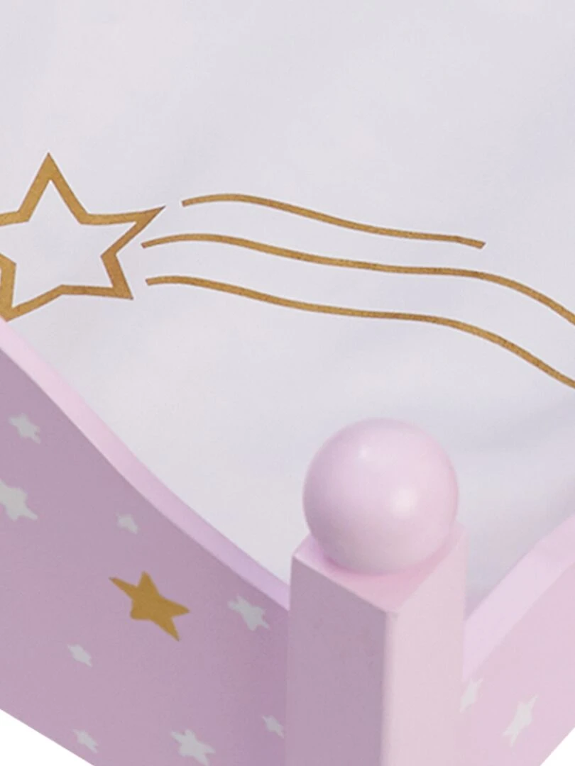 Lit superposé poupée poupon Twinkle Stars Princess 2 couchettes bois TD 0095AP   N/A