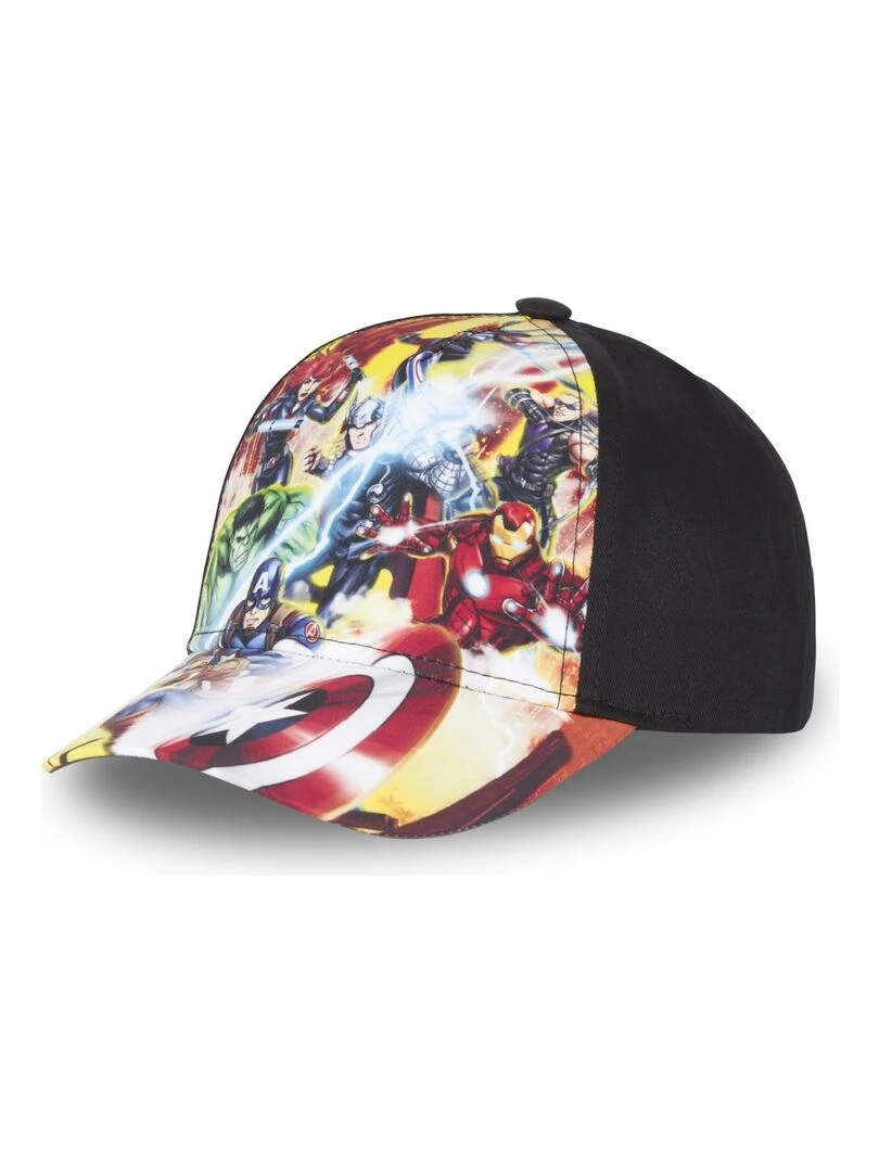 Casquette garçon Marvel Marvel Noir